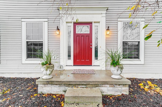 view of property entrance