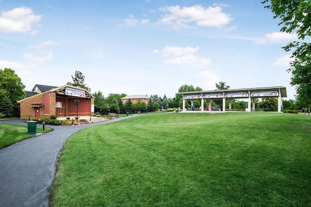 1474 Dogwood Loop, Powell, OH 43065 - view of home's community featuring a yard