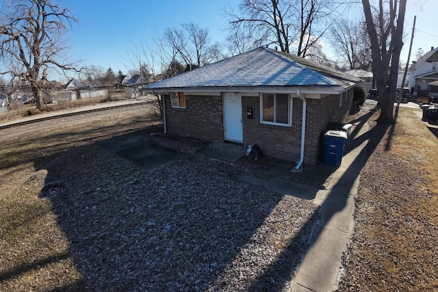 view of home's exterior