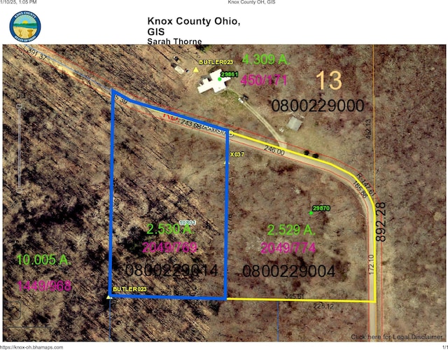 0 Staats Rd, Howard OH, 43028 land for sale