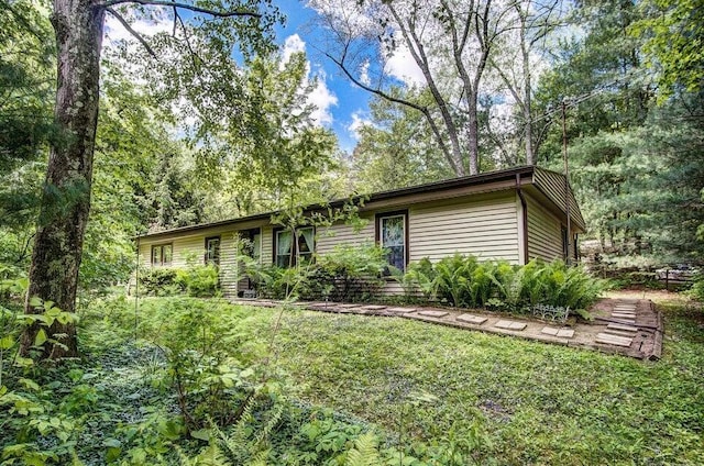 view of ranch-style home