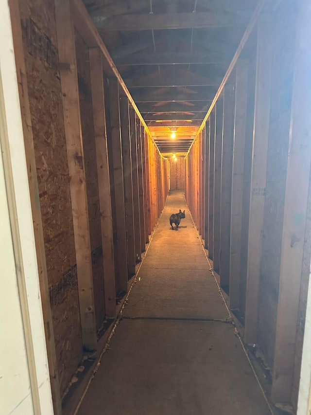 view of corridor