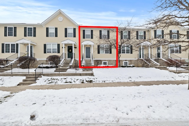 view of townhome / multi-family property