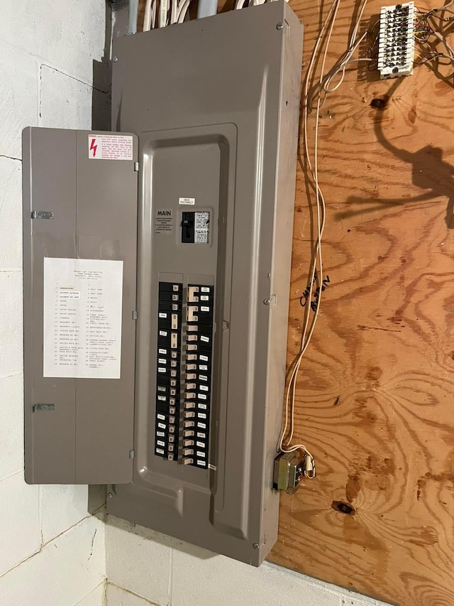 utilities featuring electric panel