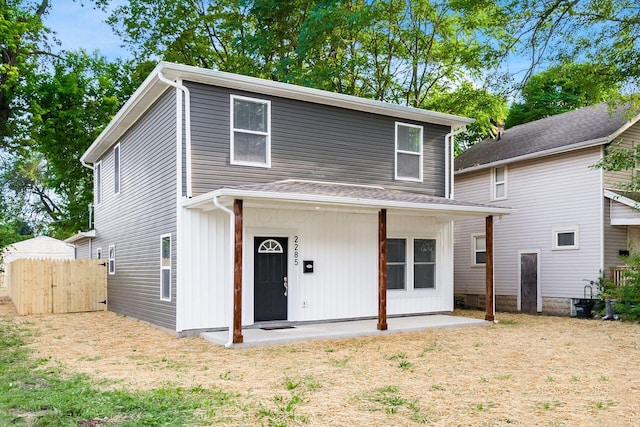 view of front of house