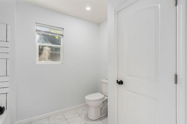 bathroom with toilet