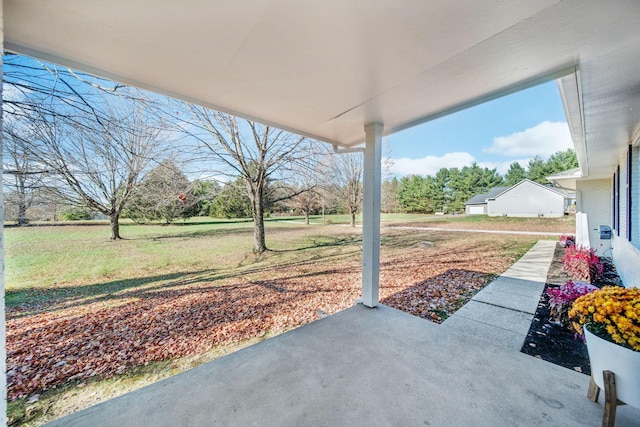 view of patio