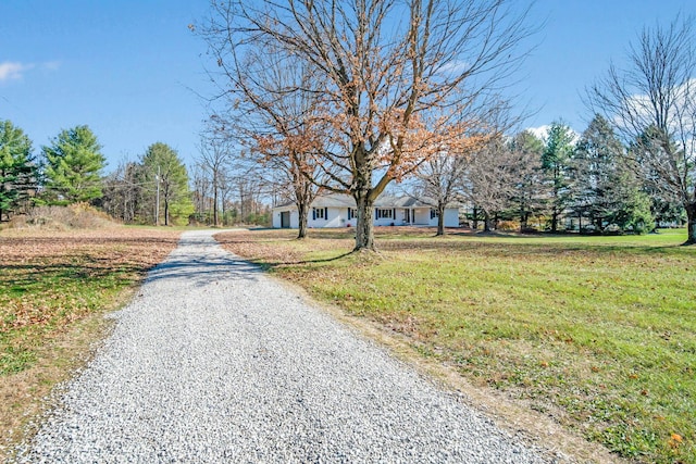 view of road