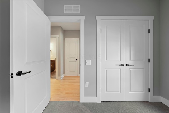 interior space featuring a closet