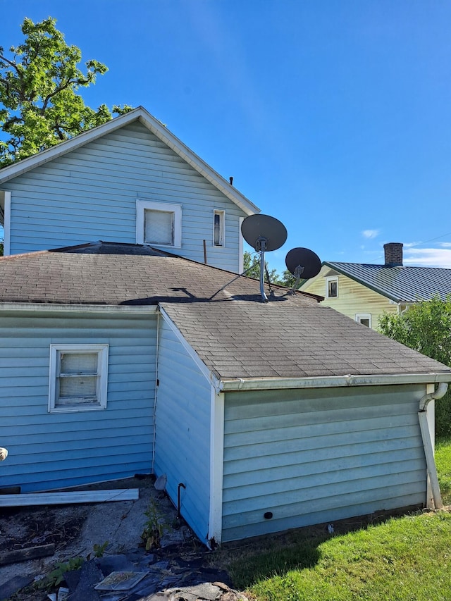 view of rear view of house