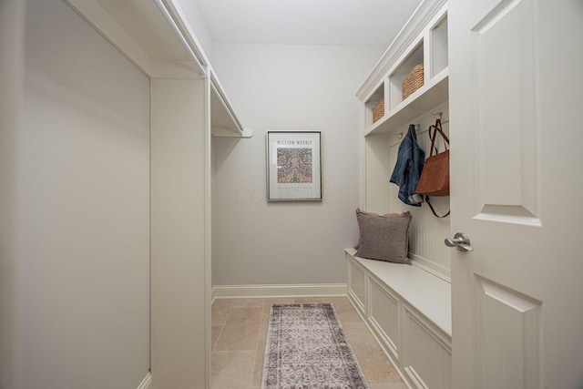 view of mudroom