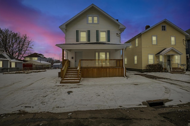 view of front property