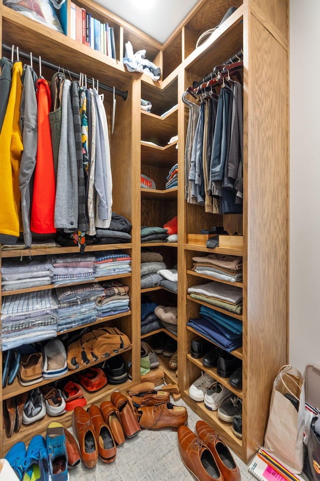 view of spacious closet