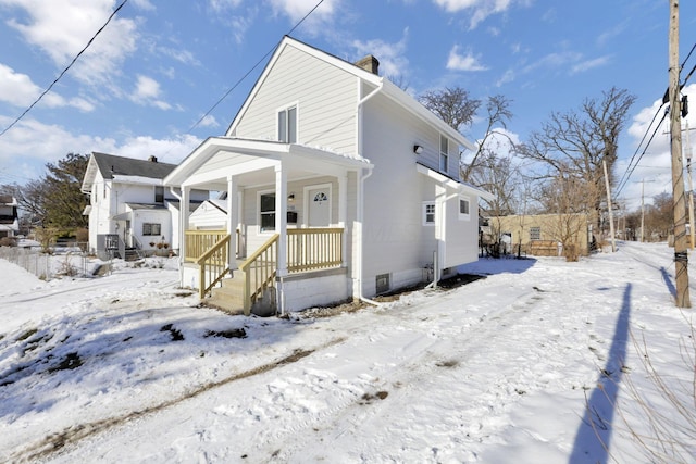 view of front of house