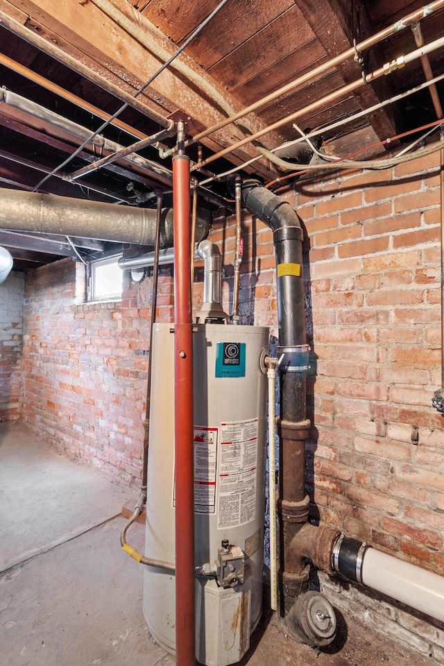 utilities with gas water heater