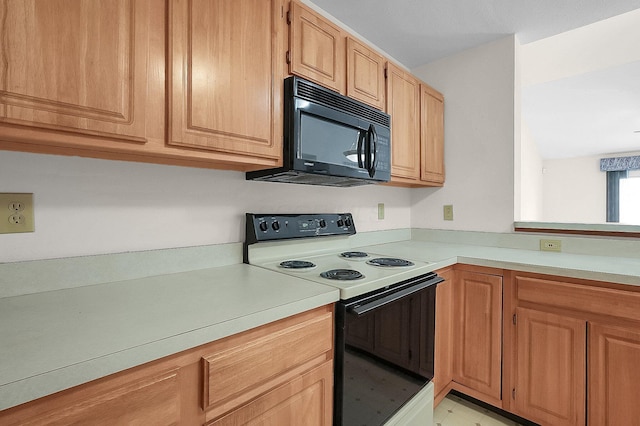 kitchen with electric stove