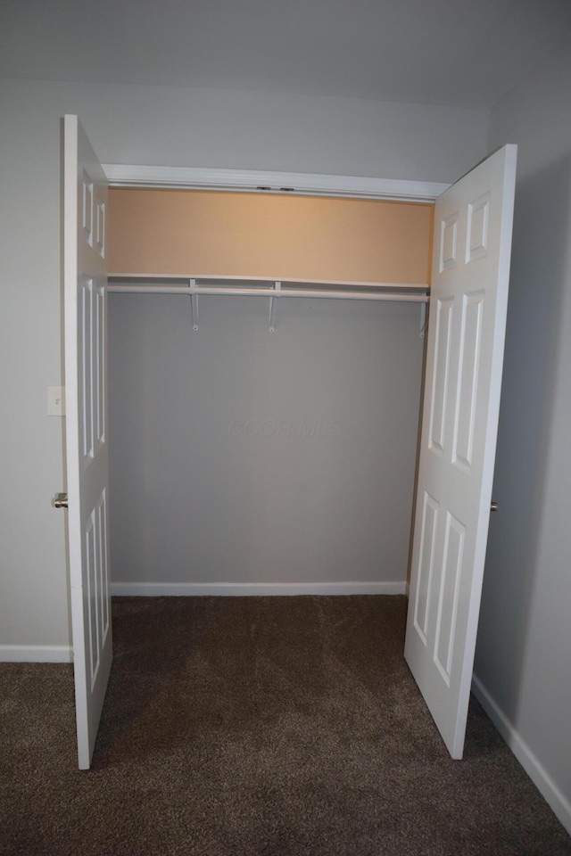 view of closet