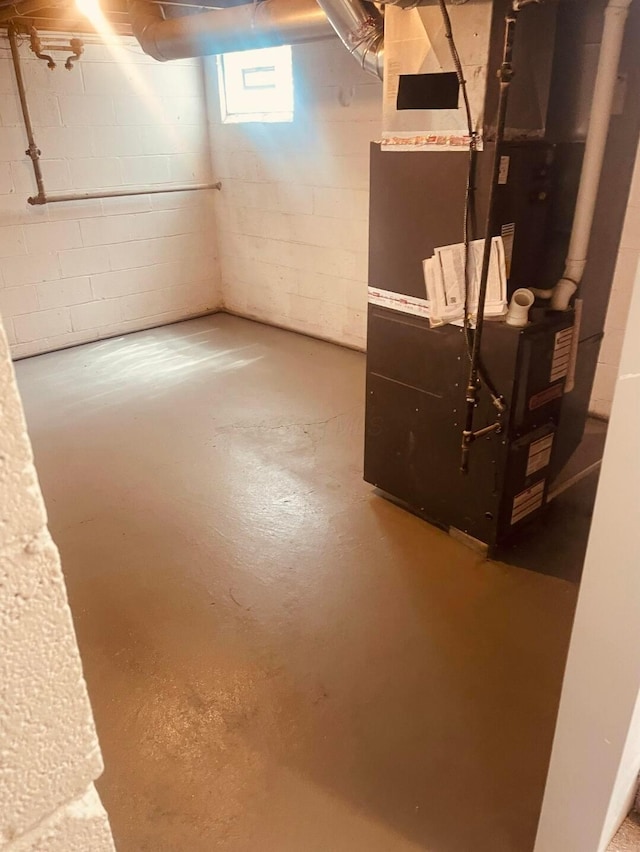 1807 Weiler Ave, Columbus, OH 43207 - basement featuring heating unit