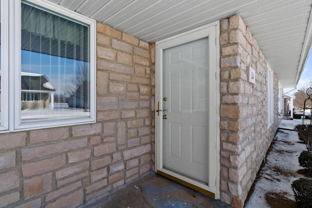 view of property entrance