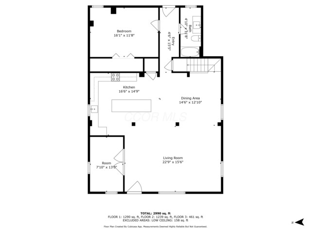 262 N 17th St, Columbus, OH 43203 - plan