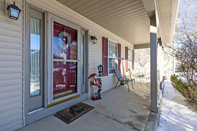 view of entrance to property