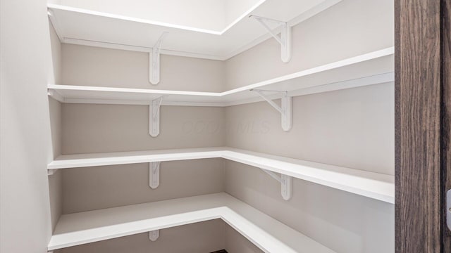 view of pantry