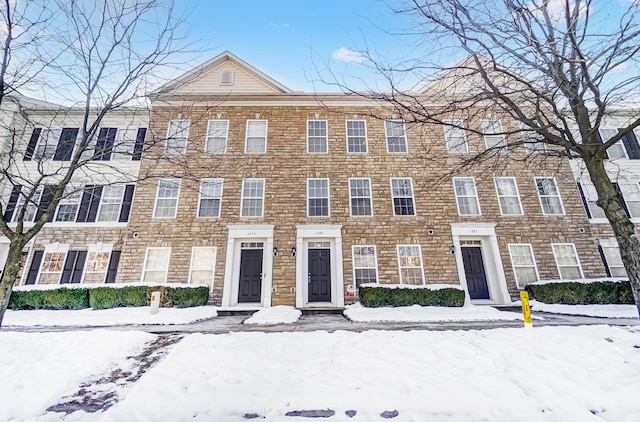 view of townhome / multi-family property