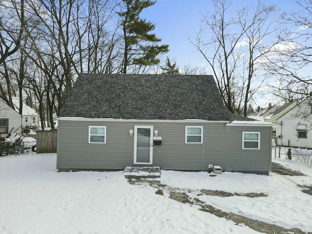 view of front of house