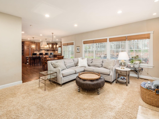 view of living room