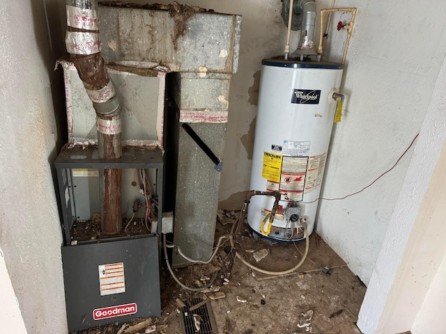 utilities with gas water heater