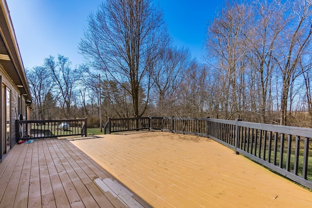 view of deck