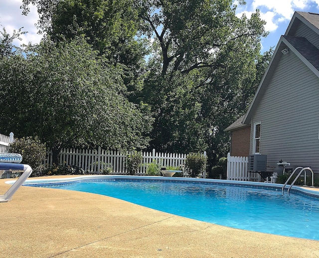 view of pool