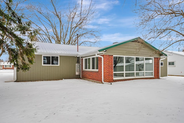 view of rear view of house