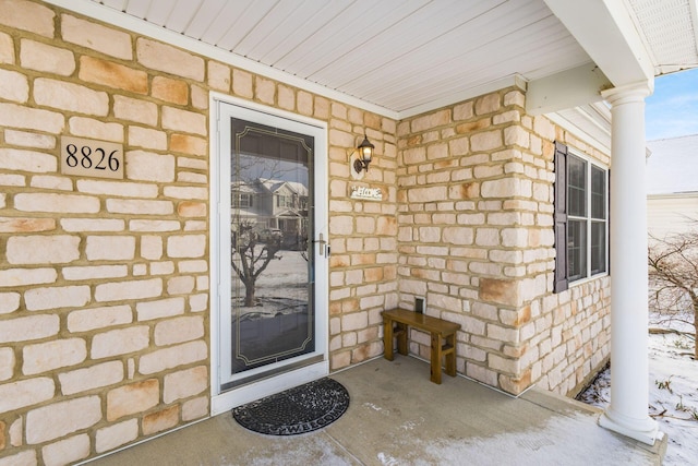 view of property entrance