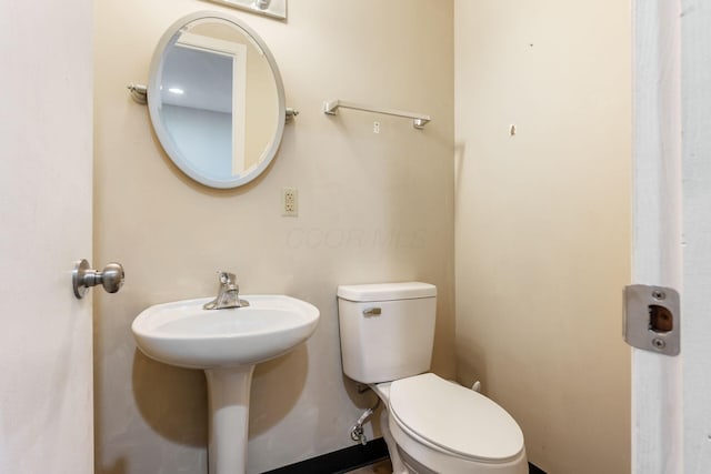 bathroom with toilet