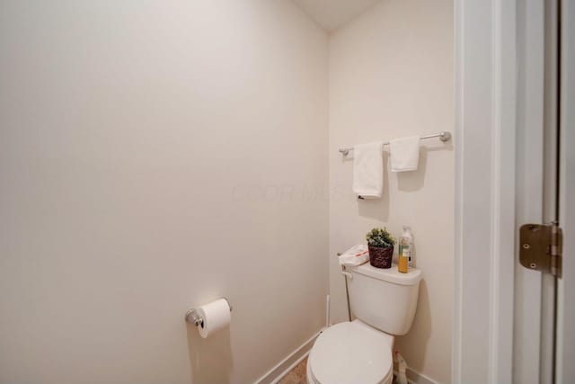 bathroom with toilet