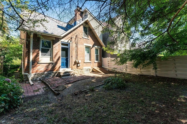 view of back of house