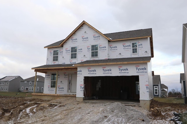 view of property under construction