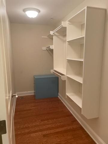5735 Newbank Cir Unit 208, Dublin, OH 43017 - spacious closet featuring dark hardwood / wood-style flooring