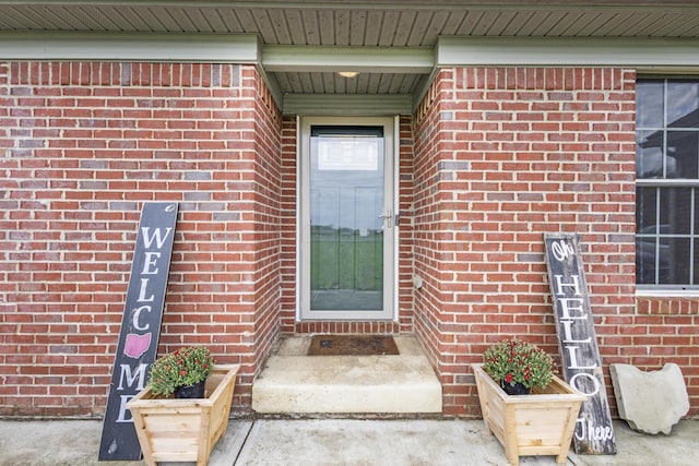 view of entrance to property