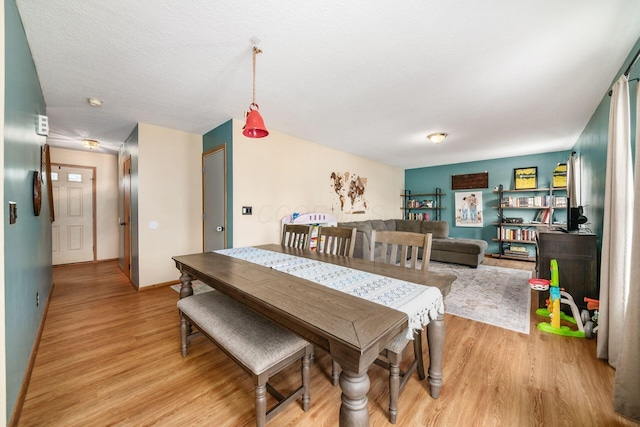 dining room featuring light wood-type flooring