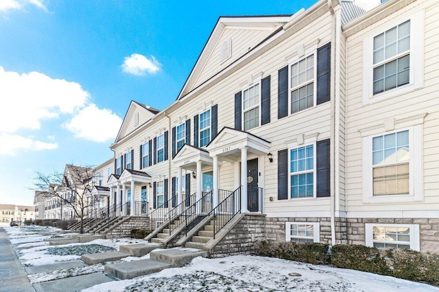 view of townhome / multi-family property