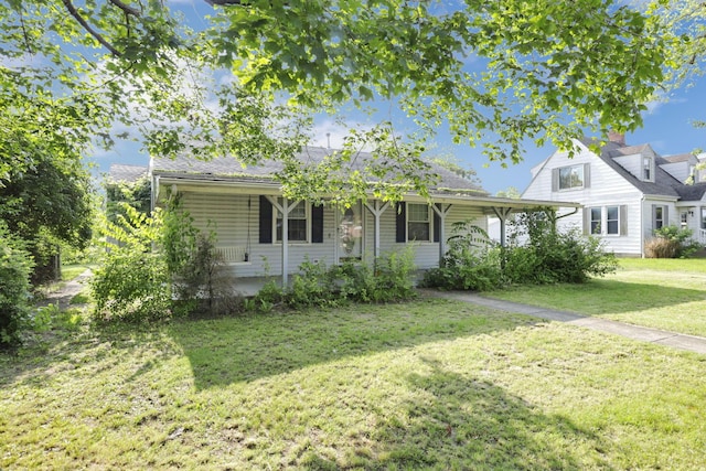 10 Main St, Orient, OH 43146 - view of front of home with a front lawn