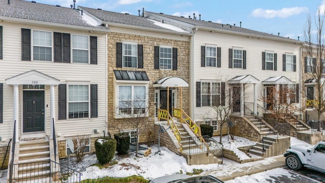 view of townhome / multi-family property