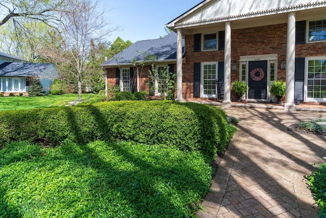 4580 Helston Ct, Columbus, OH 43220 - greek revival house featuring brick siding