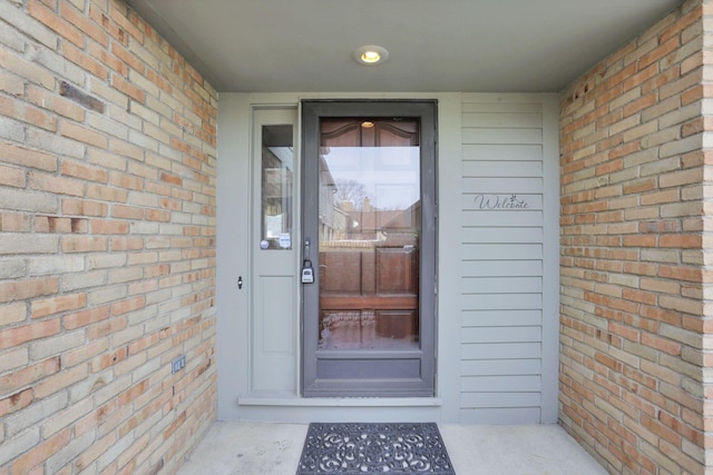 view of entrance to property