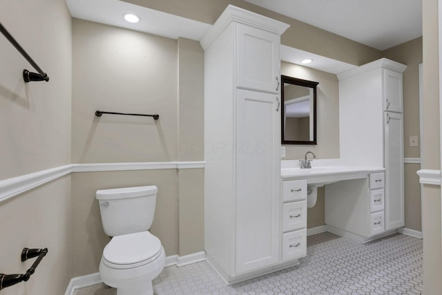 bathroom with toilet