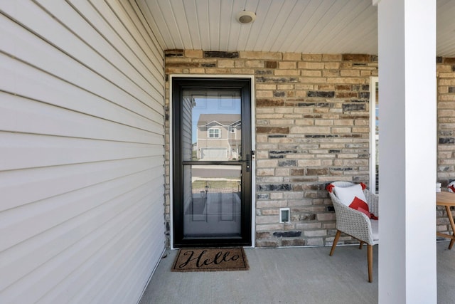 view of entrance to property