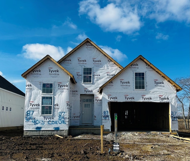 view of property under construction