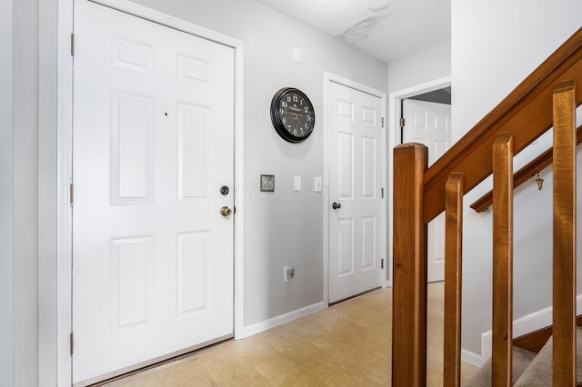 view of foyer